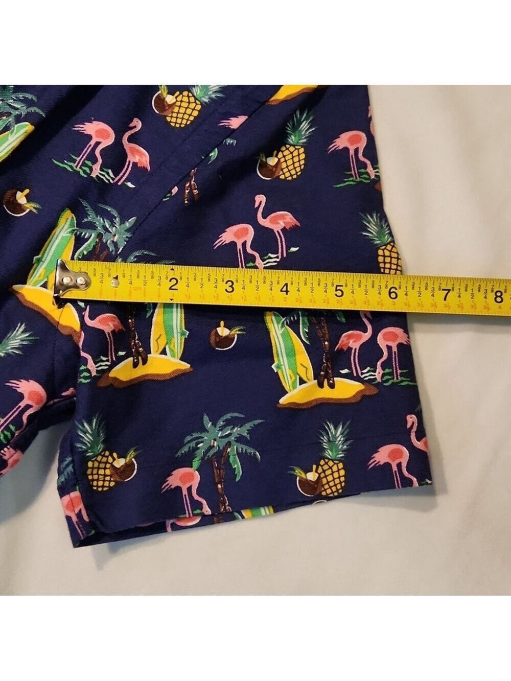Polo Ralph Lauren Flamingo Short Sleeve Button Up Shirt (M Size S P Slim Fit) - Picture 4 of 10